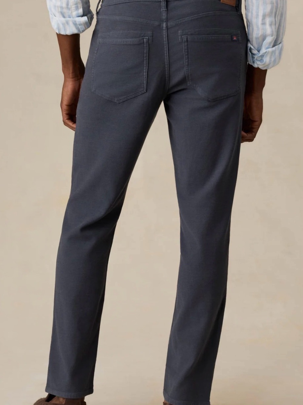 Faherty Men’s Stretch Terry 5 Pocket Pants